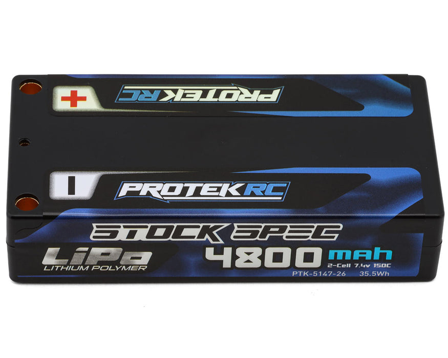 ProTek RC 2S 150C Low IR Si-G "Stock Spec" LCG Shorty LiPo Battery