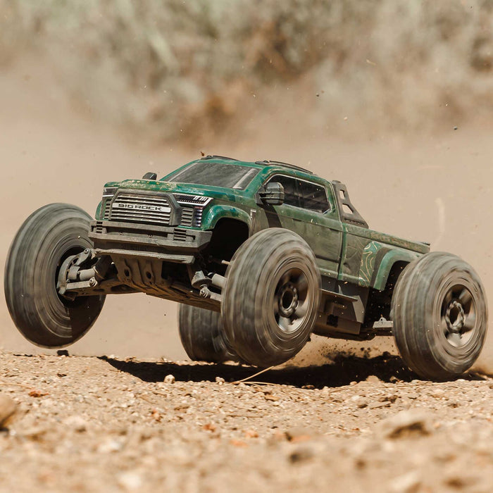 1/10 BIG ROCK 223S DSC 4X4 RTR Brushless Monster Truck, Green