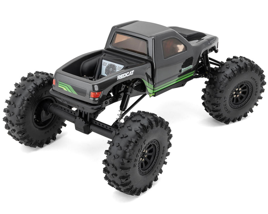 Redcat Vertex-10W 1/10 RTR 4WD Electric Brushless Rock Crawler (Dark Grey) (+24mm Wide Axles)