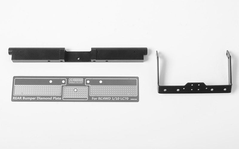 RC4WD Trifecta Rear Bumper for Land Cruiser LC70 Body