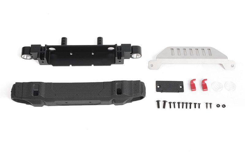 RC4WD OEM Front Bumper w/ License Plate Holder + Steering Guard
