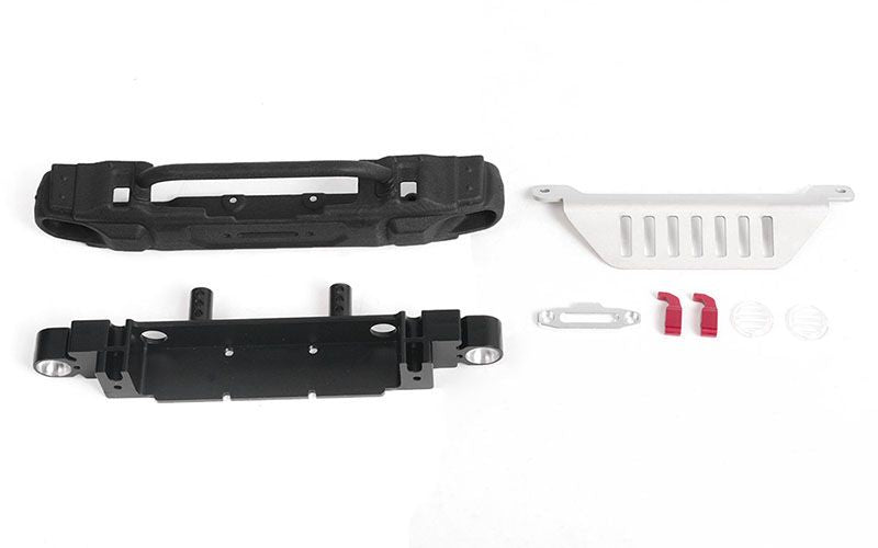 RC4WD OEM Narrow Front Winch Bumper w/ Steering Guard for Axial