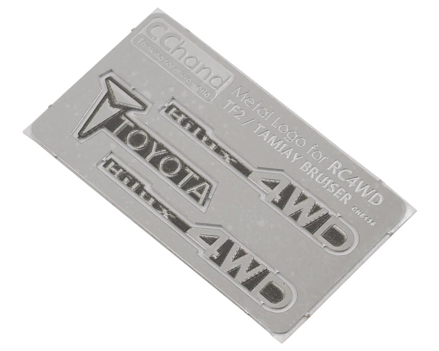 RC4WD CChand Tamiya Hilux Metal Emblem Set