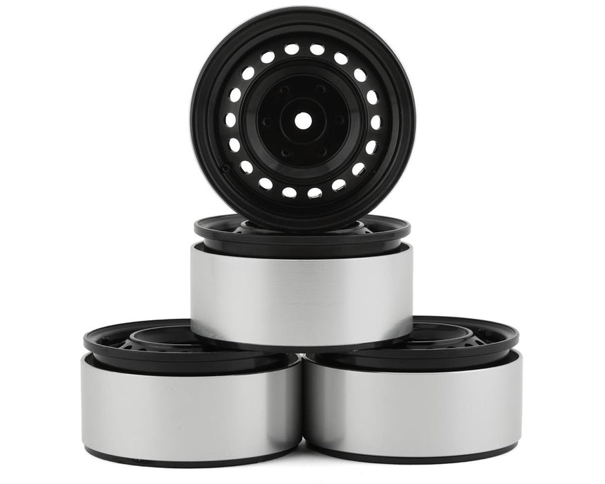 RC4WD CChand Rad 1.9" Aluminum Internal Beadlock Wheels (Black) (4)