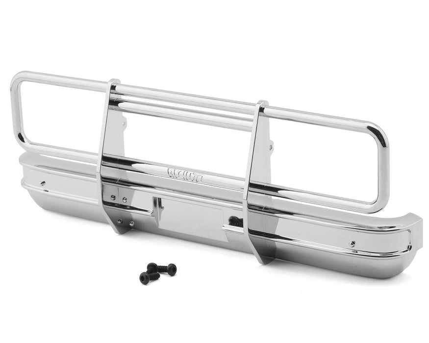 RC4WD TF2 Chevrolet K10/Blazer ABS Molded Brush Guard Front Bumper (Chrome)