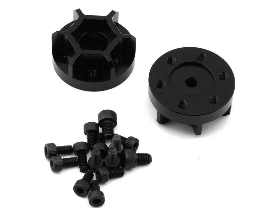 RC4WD Universal Aluminum Hex Hubs (Black) (2) (40 Series/Clod Wheels) (17mm)