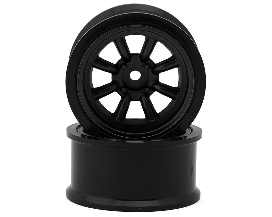 RC Art Fifteen Series Watanabe 1/10 Drift Wheels (Matte Gun-Metallic) (2)