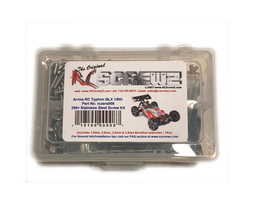 RC Screwz Arrma RC Typhon BLX Stainless Steel Screw Kit