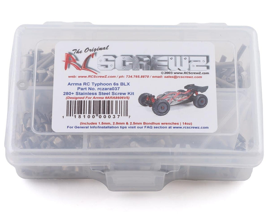 RC Screwz Arrma Typhon 6S BLX V5 Stainless Steel Screw Kit