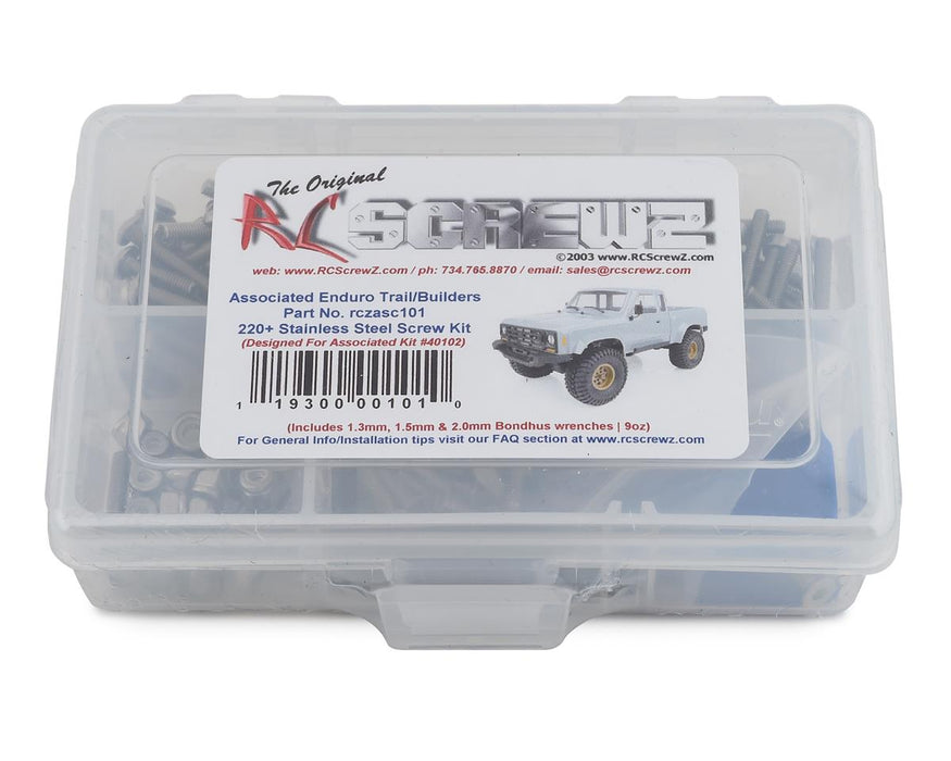 RC Screwz Associated Enduro Trail Stainless Steel Screw Kit