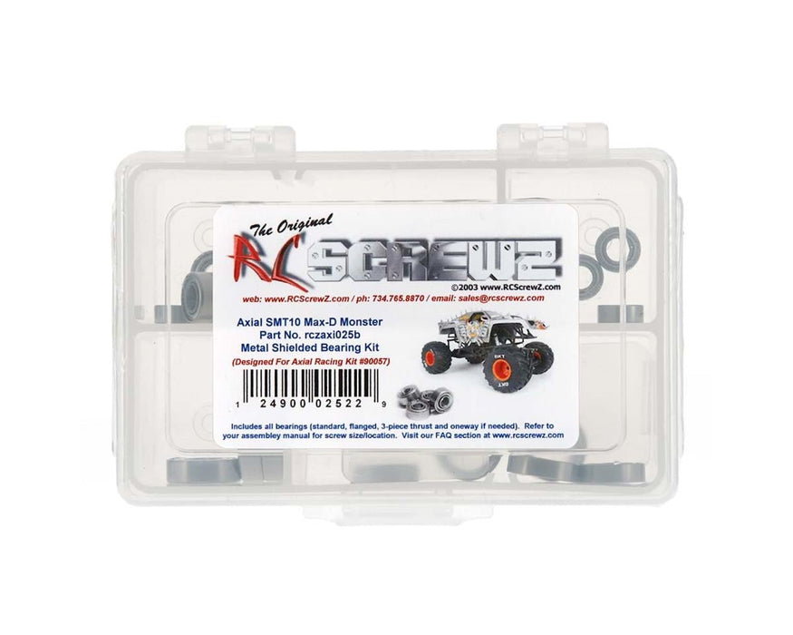 RC Screwz Axial SMT10 Max-D Metal Shielded Bearing Kit