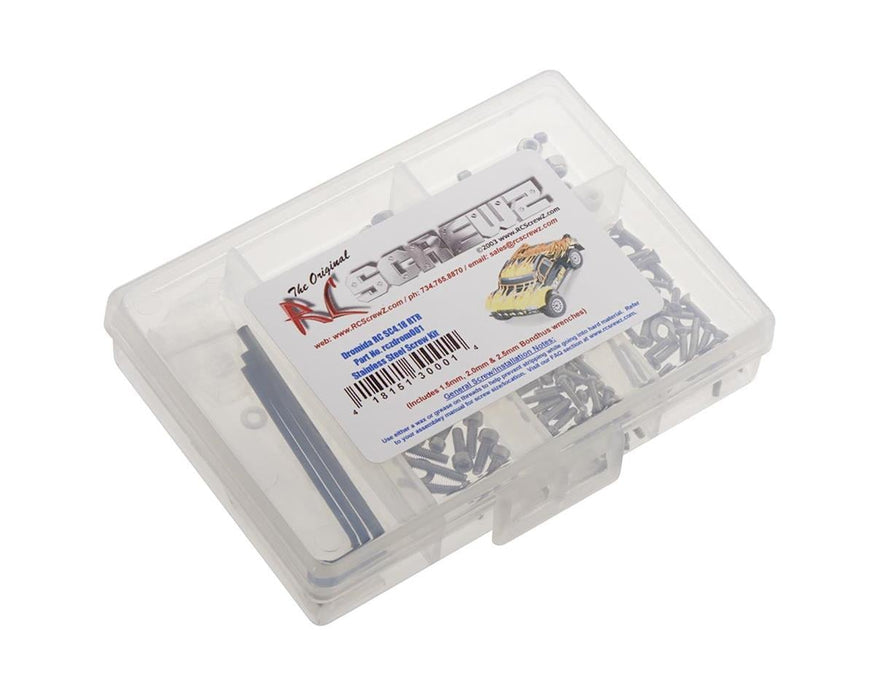 RC Screwz Dromida SC4.18 Stainless Steel Screw Kit
