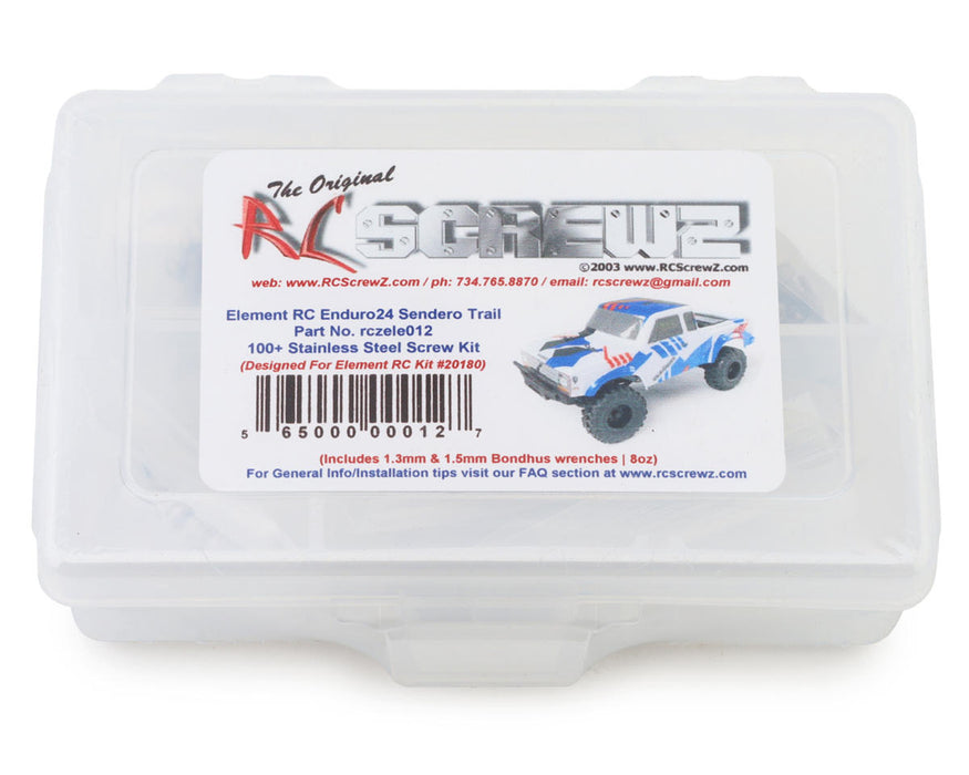 RC Screwz Element Enduro24 Crawler Sendero Trail Truck Stainless Steel Screw Kit