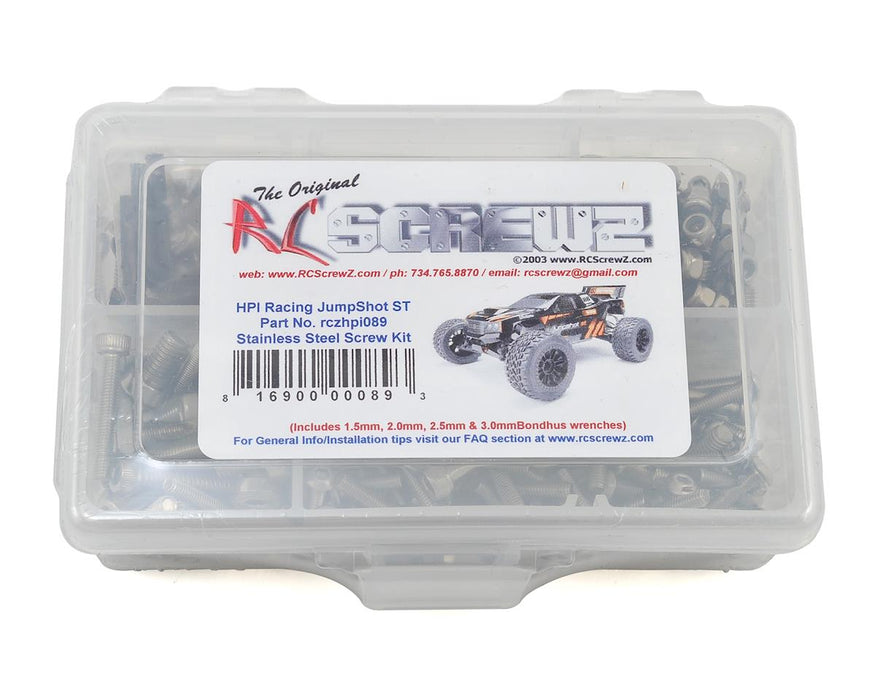 RC Screwz HPI Racing Jumpshot ST Flux Stainless Steel Screw Kit