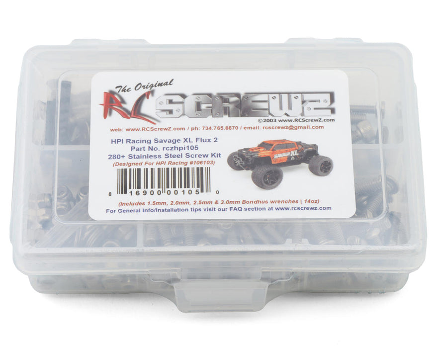 RC Screwz HPI Venture18 U4 Ford Bronco Stainless Steel Screw Kit