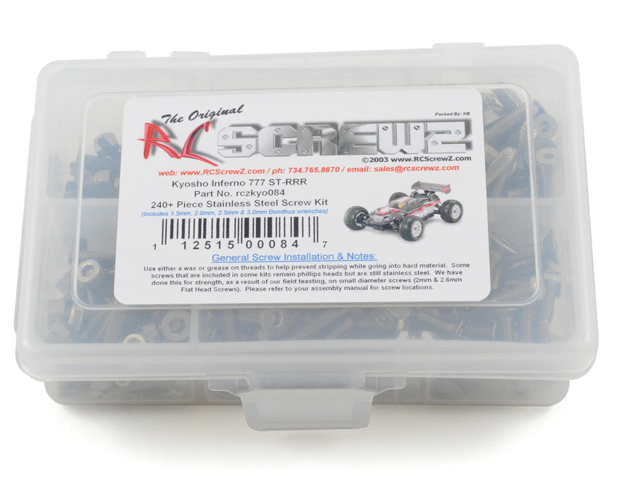 RC Screwz Kyosho Inferno ST-RR Truggy Screw Set