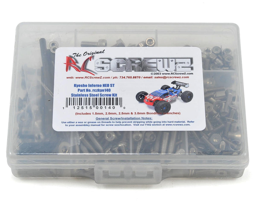 RC Screwz Kyosho Inferno NEO ST Stainless Steel Screw Kit