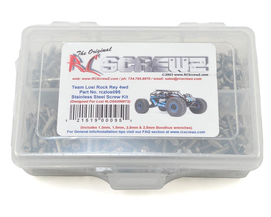 RC Screwz Losi Rock Rey Stainless Steel Screw Kit