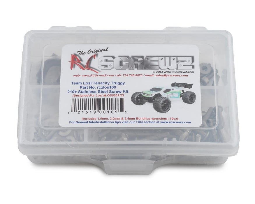 RC Screwz Team Losi Tenacity Truggy Stainless Steel Screw Kit