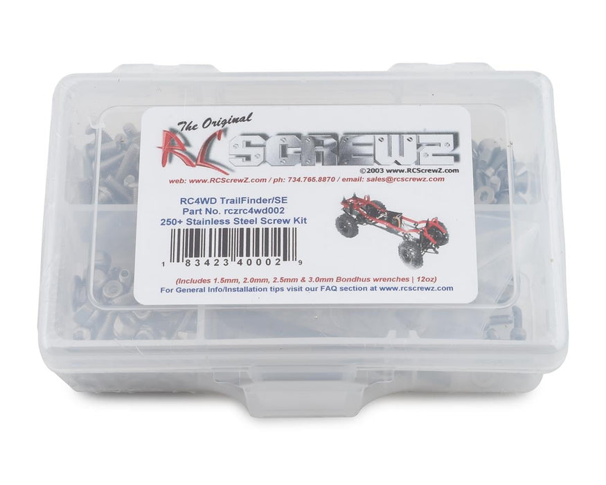 RC Screwz RC4WD Trail Finder SE Stainless Steel Screw Kit