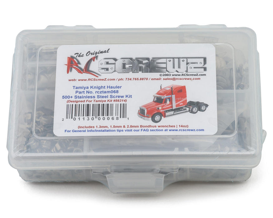 RC Screwz Tamiya Knight Hauler Stainless Steel Screw Kit