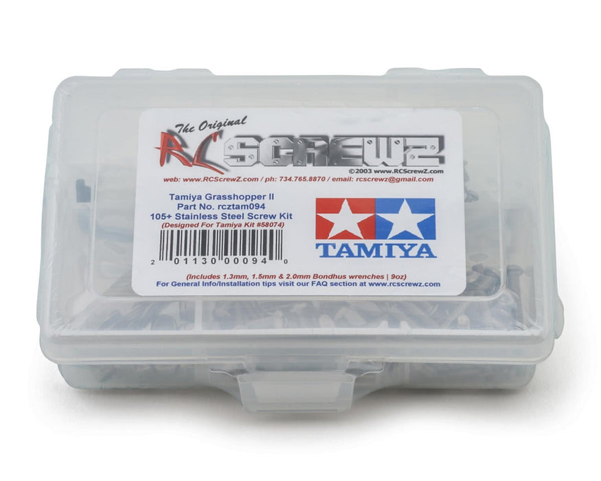 RC Screwz Tamiya Grasshopper II Stainless Steel Screw Kit