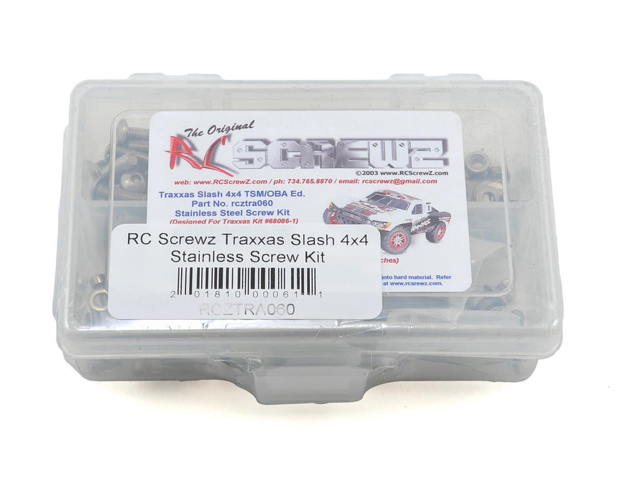 RC Screwz Stainless Steel Screw Kit for Traxxas Slash 4x4