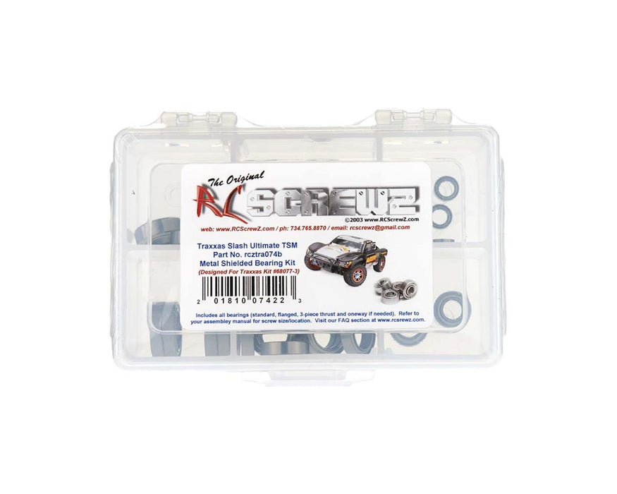 RC Screwz Metal Sheilded Bearing Kit for Traxxas® Slash® 4x4 Ultimate TSM®