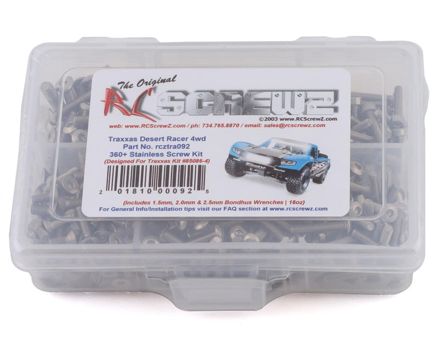 RC Screwz Stainless Steel Screw Kit for Traxxas UDR