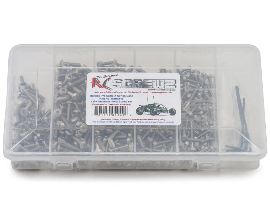 RC Screwz Stainless Steel Screw Kit for Traxxas® Funco® Pro Scale®