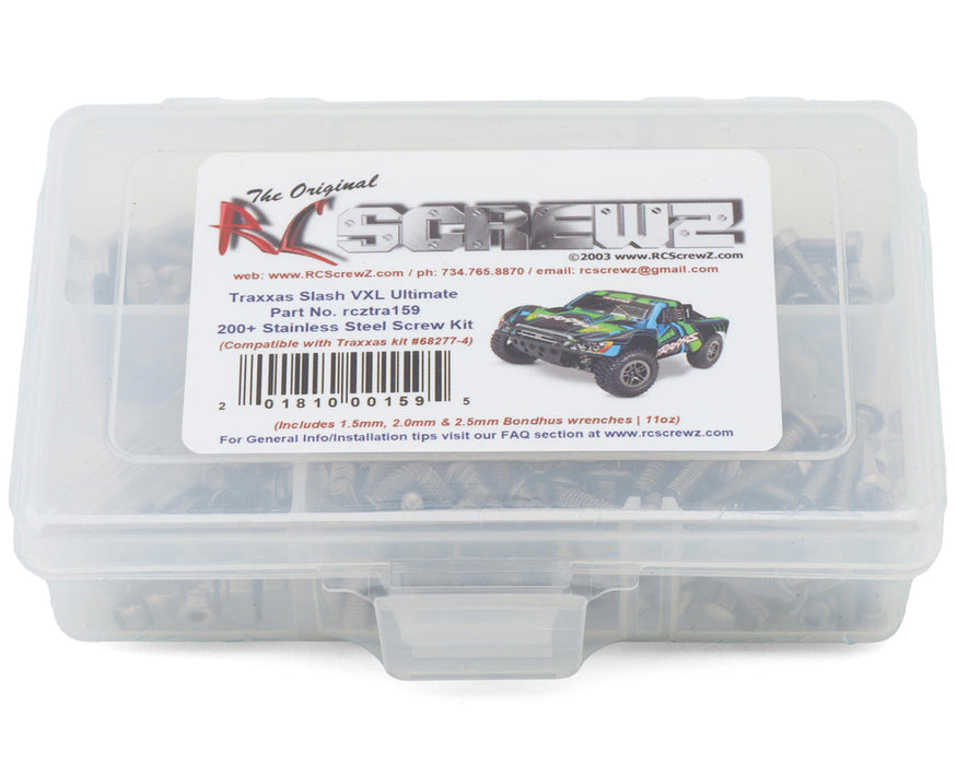 RC Screwz Stainless Steel Screw Kit for Traxxas® Slash 4x4® Ultimate