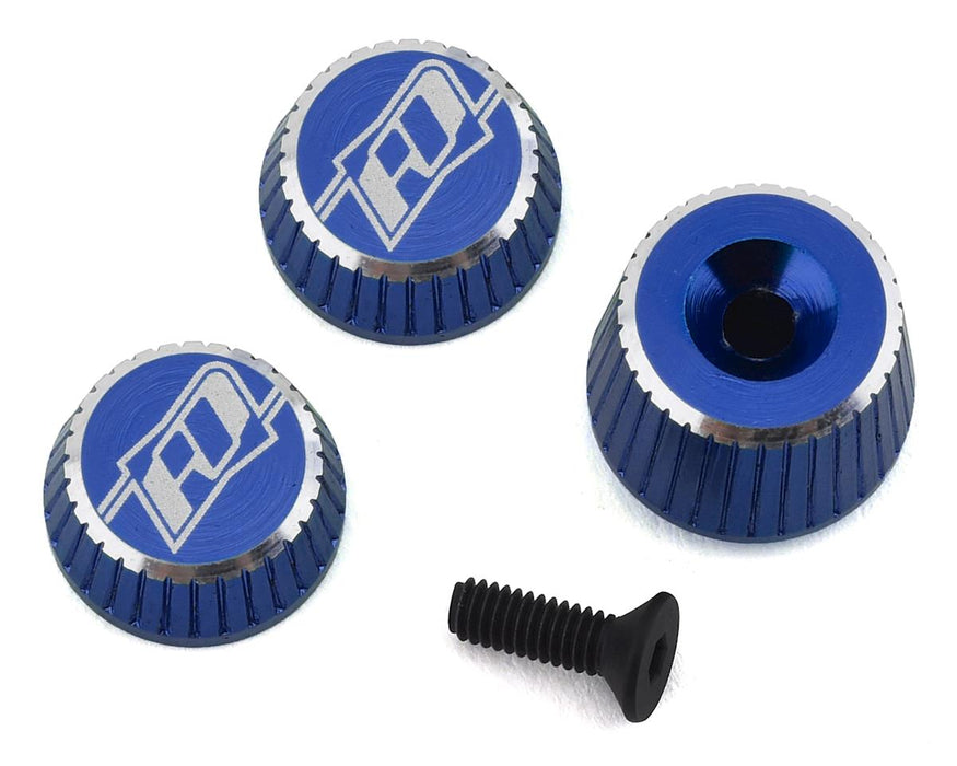 Revolution Design M17 Dial & Nut Set (Blue)