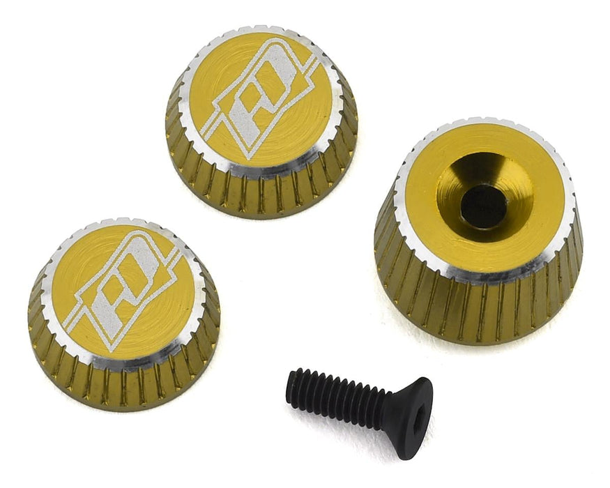 Revolution Design M17 Dial & Nut Set (Gold)