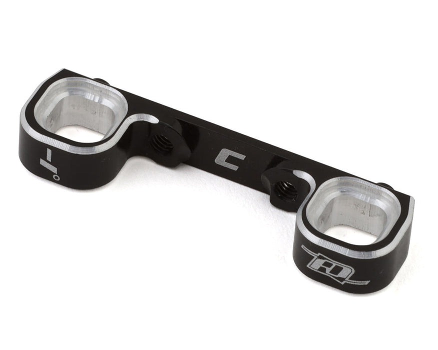 Revolution Design RC10B7.1/T7 Aluminum HD Suspension Mount C Block (Black) (-1°)