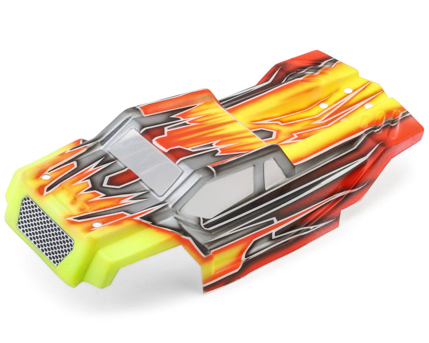 RadianZ Design Arrma® Typhon Grom Iron Trek 1/14 Pre-Painted Truggy Body (Burn)