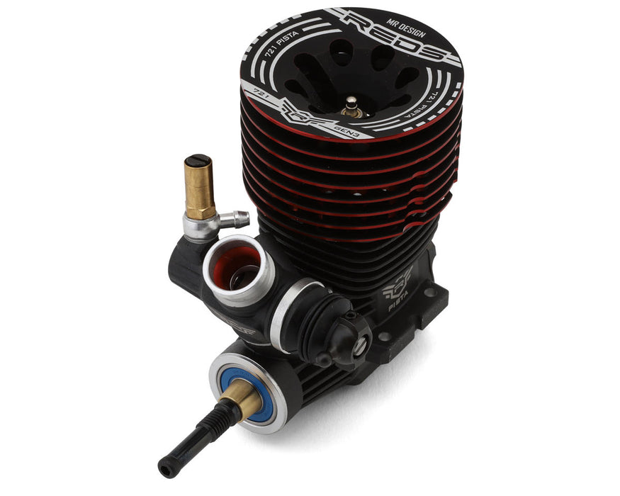 REDS 721 Pista Gen3 Pro Tuned 3.5cc (.21) On-Road Nitro Engine
