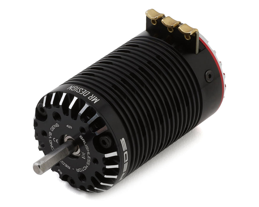 REDS Gen6 V8 4-Pole 1/8 Competition Brushless Sensored Motor (2400kV)