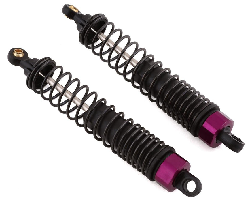 Redcat Volcano Plastic Body Shocks w/Black Springs (2)
