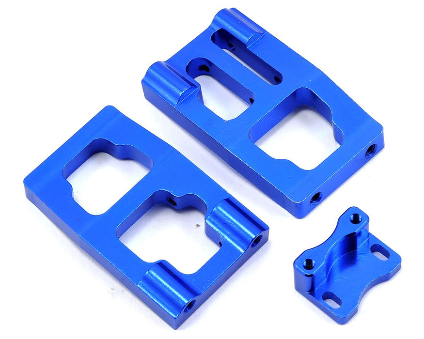 Redcat Aluminum Futaba Servo Mount (Blue)