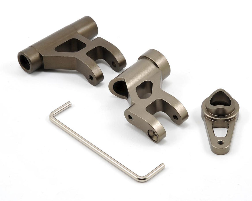 Redcat Aluminum Servo Savor Post Set (Gun Metal)