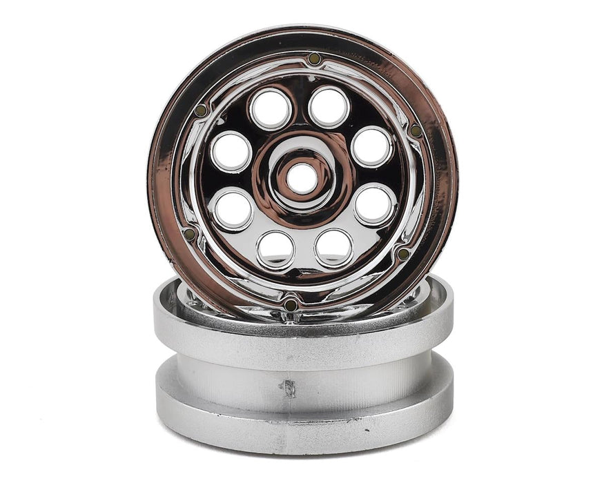 Redcat Gen8 Non-Beadlock 1.9" Wheels (Chrome) (2)