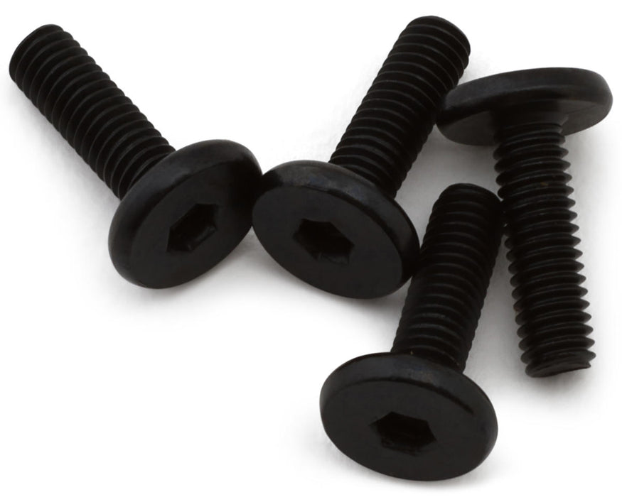 Redcat 3x10mm Flat Head Hex Machine Thread Screws (4)