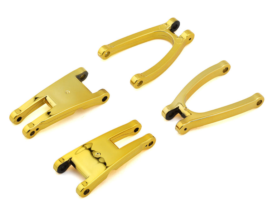 Redcat Front Upper and Lower Arms (Gold) (1set)