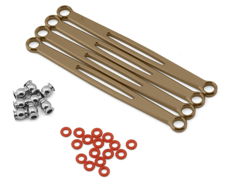 Redcat Ascent-18 Aluminum Rear Upper & Lower Links (Bronze) (4)