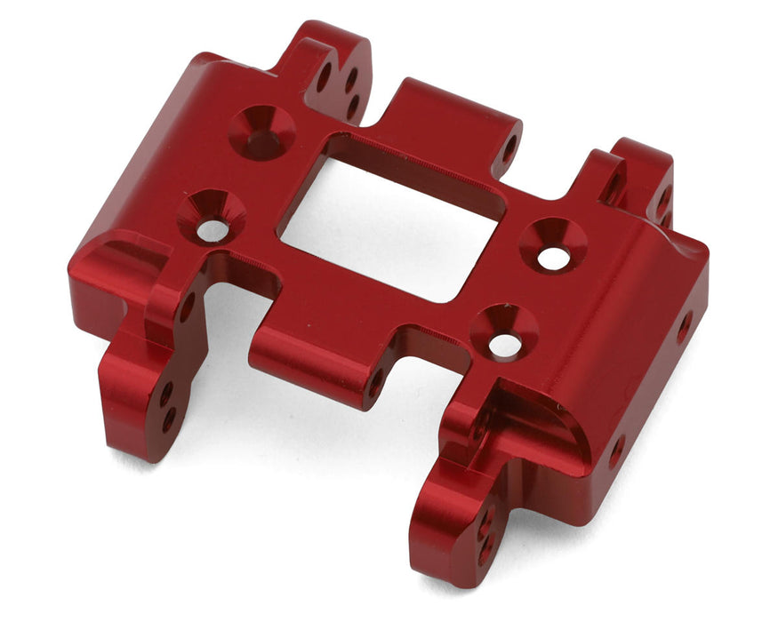 Redcat MT-18 Aluminum Center Skid Plate (Red)