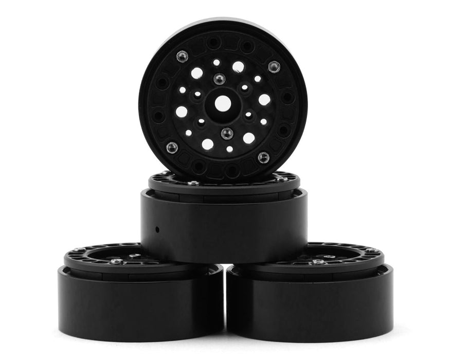 Redcat 1.3" Aluminum & Carbon Fiber Micro Crawler Beadlock Wheels