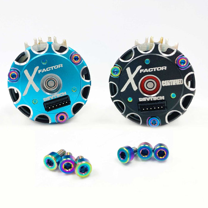 Trinity X-Factor Titanium Screw Set Spec Motor (6)