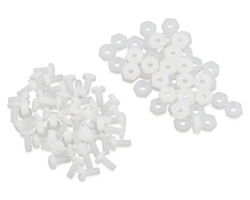 RJ Speed Nylon Spoiler Nuts & Screws (50)