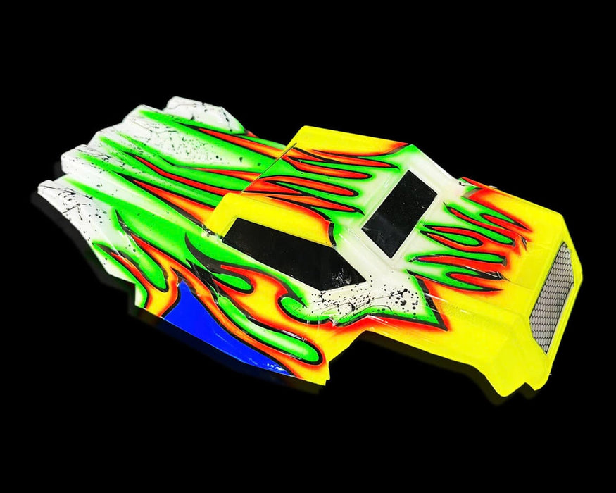 RadianZ Design ARRMA® Typhon Grom Iron Trek 1/14 Pre-Painted Truggy Body
