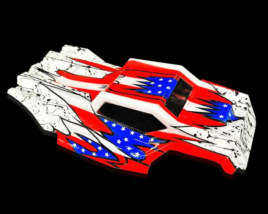 RadianZ Design ARRMA® Typhon Grom Iron Trek 1/14 Pre-Painted Truggy Body